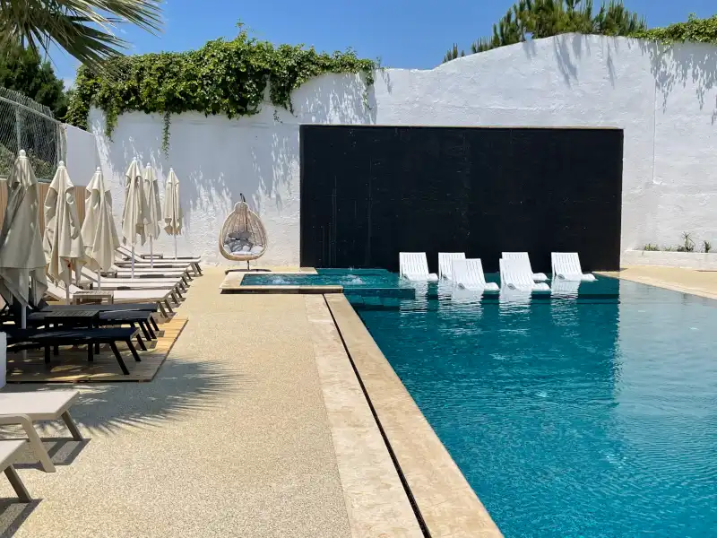 Elbis Hotel Altınoluk kadınlar havuzu 360° görünüm